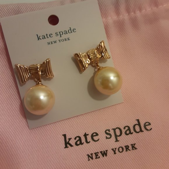 kate spade Jewelry - kate spade pearl earrings, NEW HP🌸 🌸🌸🌸🌸